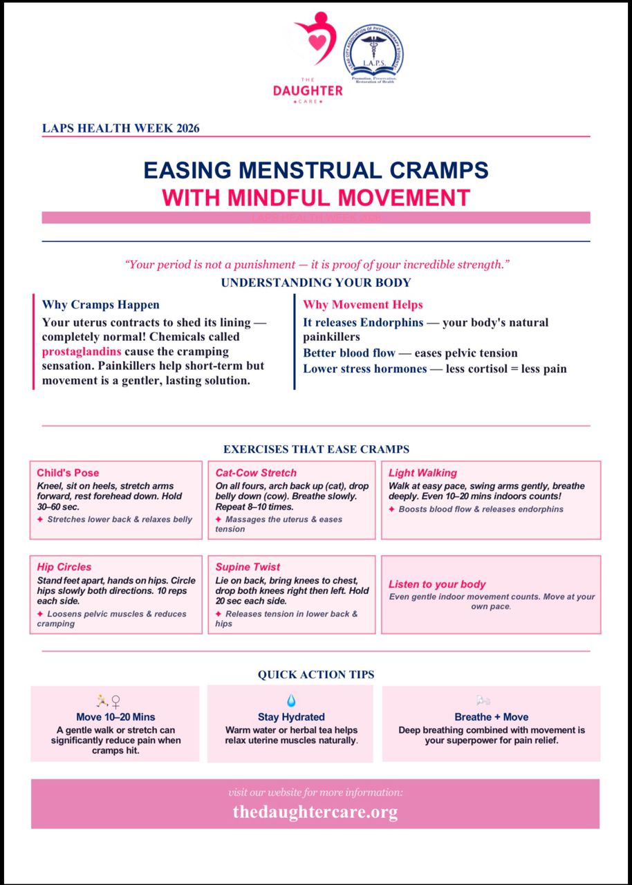 Easing Menstrual Cramps